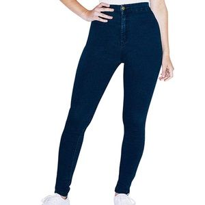 American Apparel Dark Wash Easy Jean